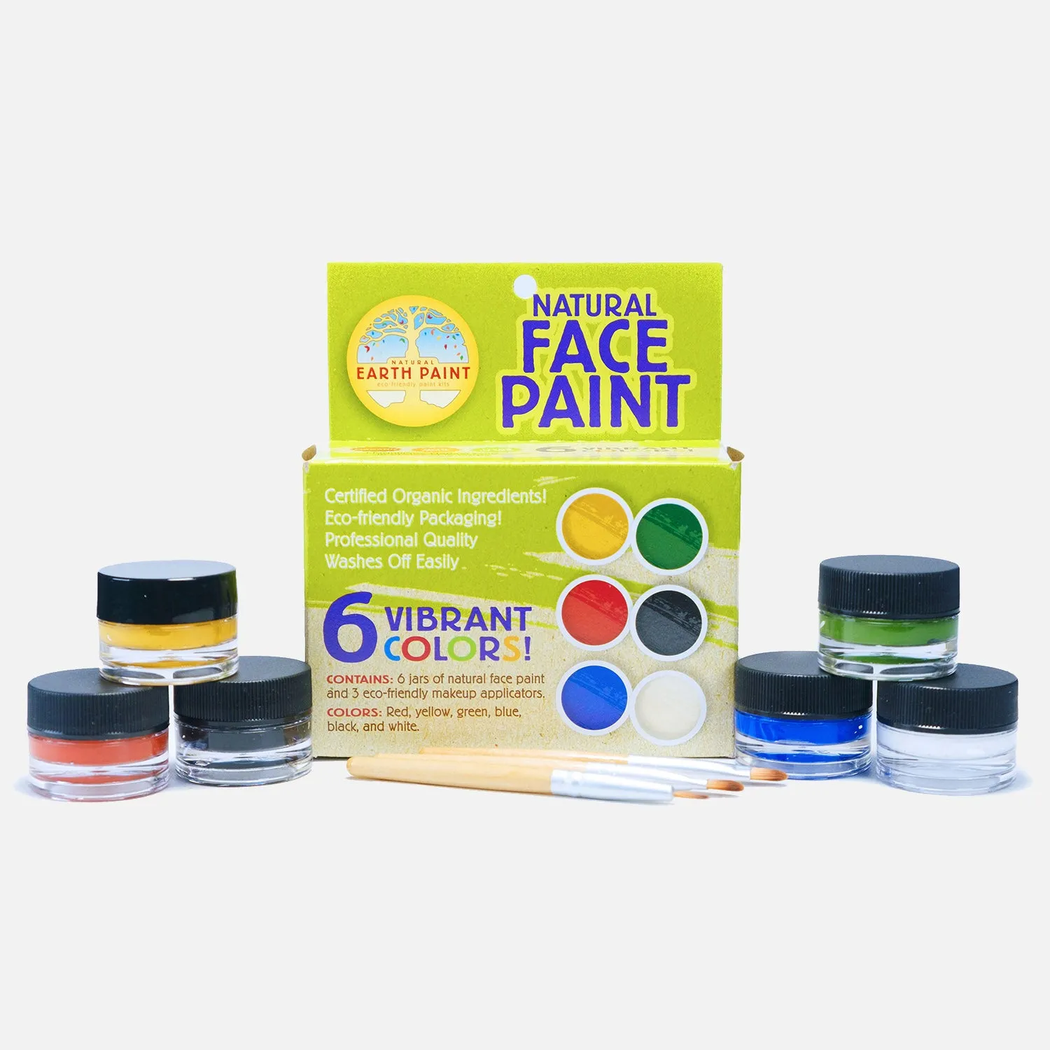 Natural Face Paint Kit