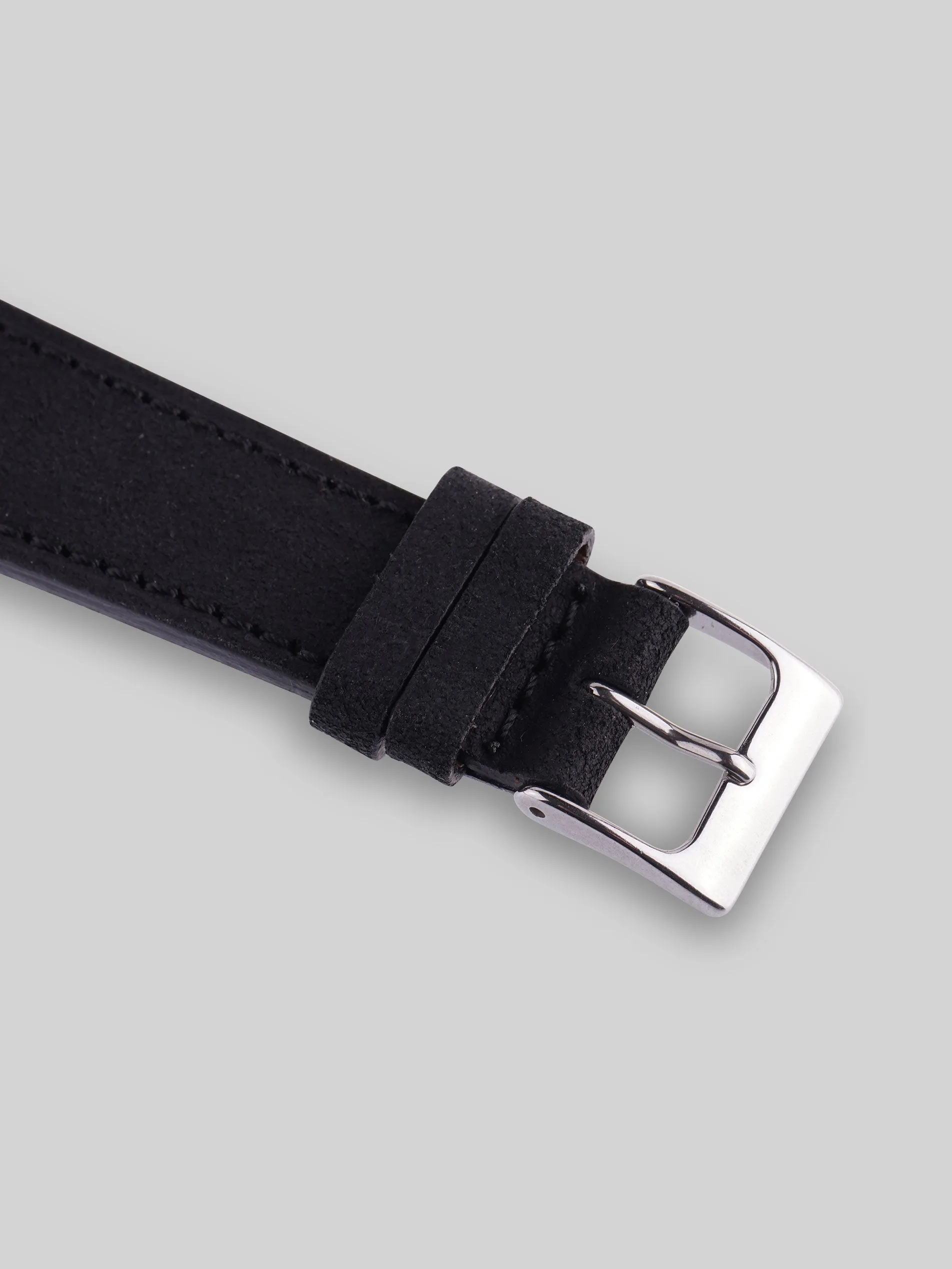 Nubuck Watch Strap - Noir