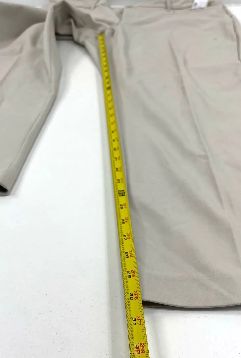 NWT Women's CJ Banks Classic Fit Straight Leg Khaki Dress Pants Slacks Size 18W