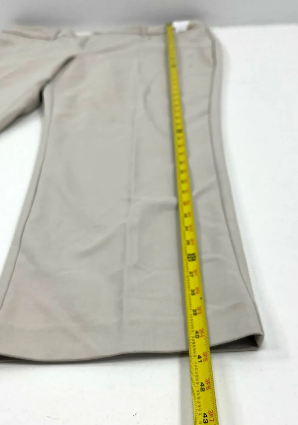 NWT Women's CJ Banks Classic Fit Straight Leg Khaki Dress Pants Slacks Size 18W