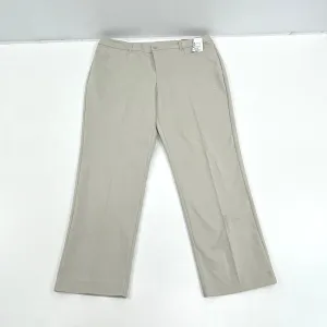 NWT Women's CJ Banks Classic Fit Straight Leg Khaki Dress Pants Slacks Size 18W