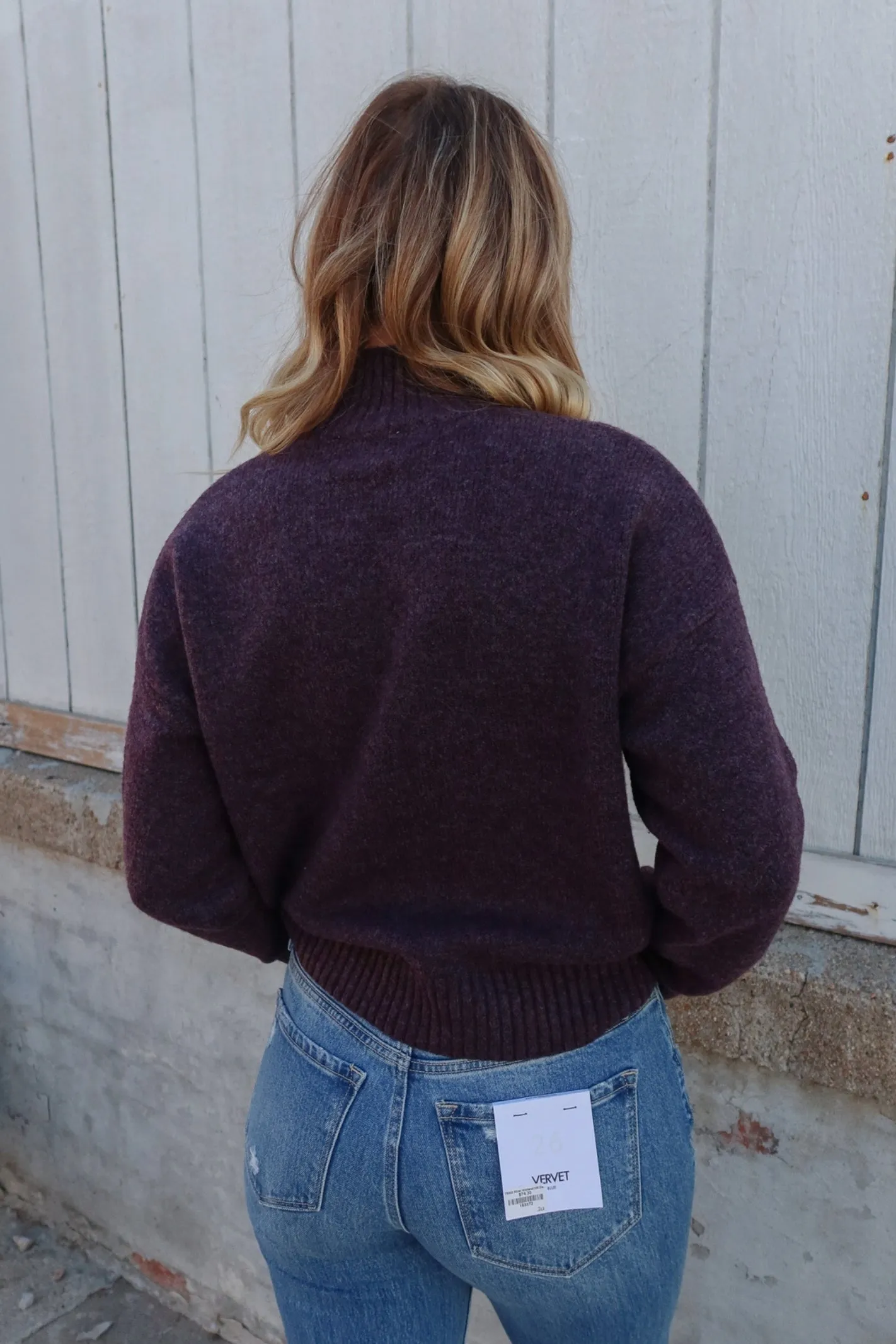 Oh So Cozy Mock Neck Sweater