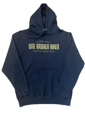One Broken Biker Pullover Hoodie - 10 Years Supporting Injured Bikers