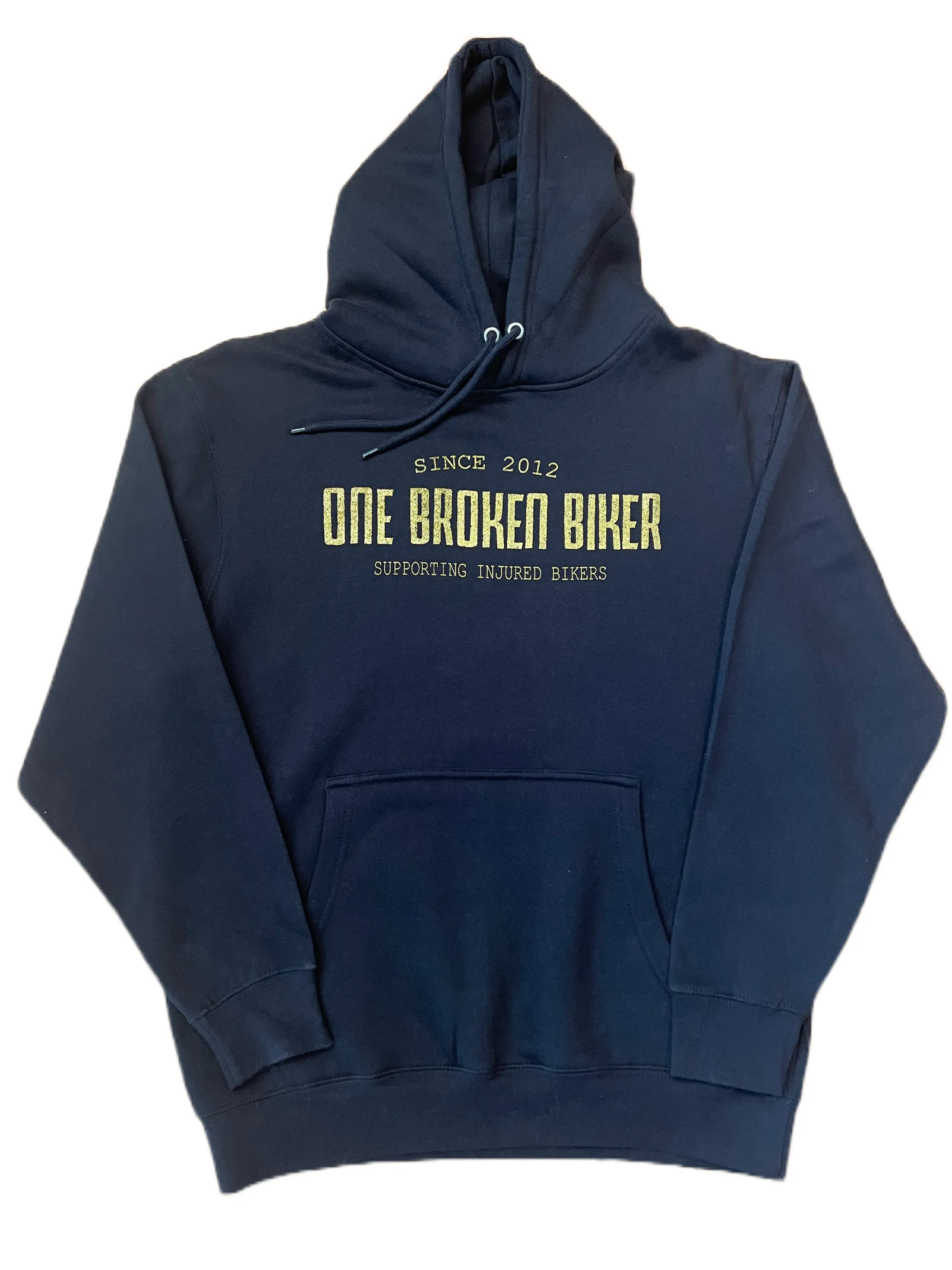 One Broken Biker Pullover Hoodie - 10 Years Supporting Injured Bikers
