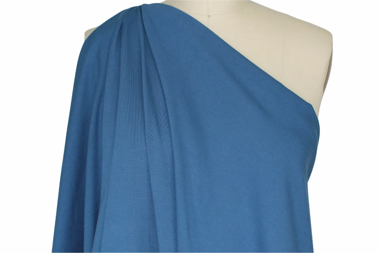 Organic Cotton Jersey - Insignia Blue