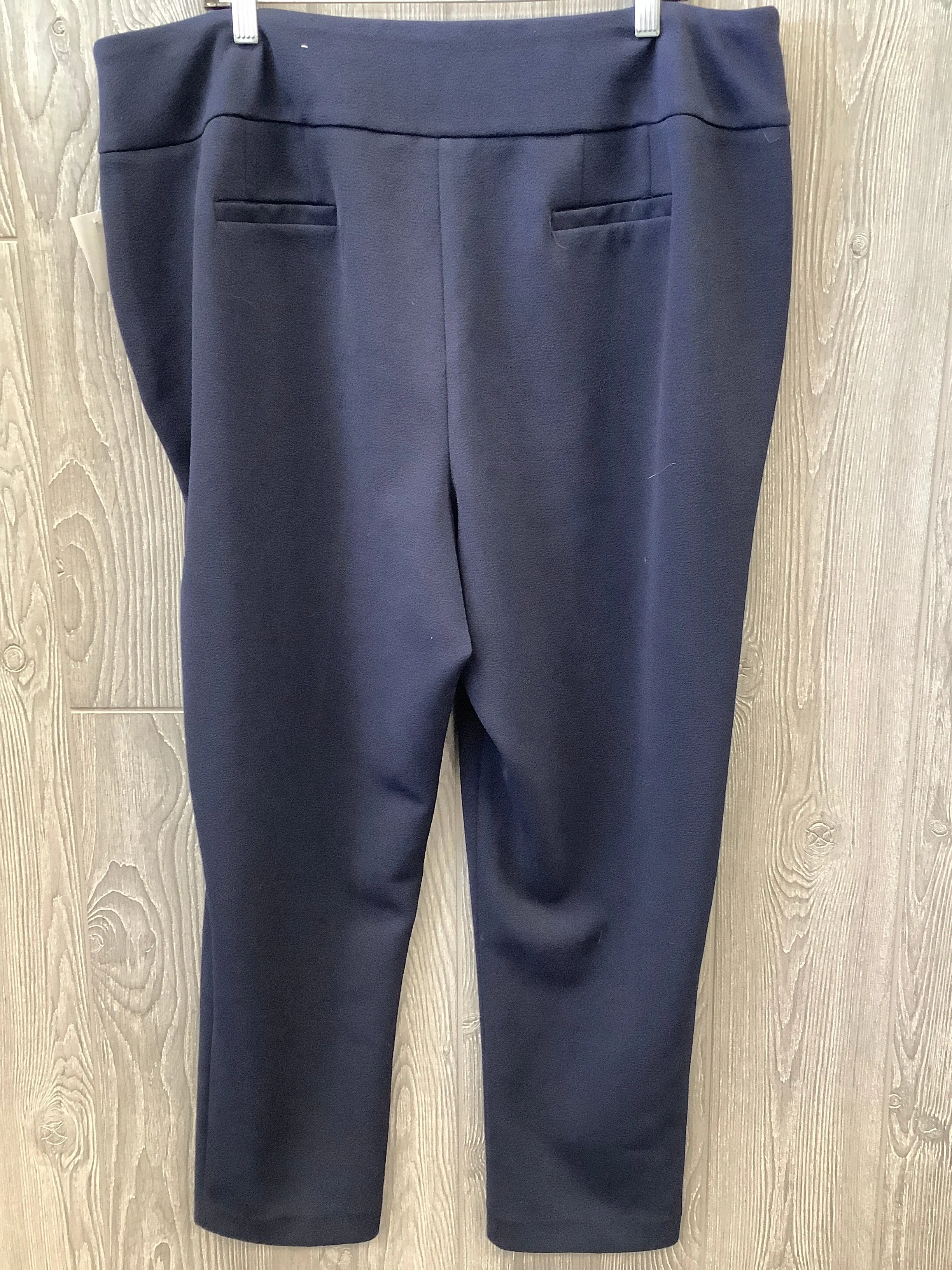 Pants Dress By Clothes Mentor In Navy, Size: 22