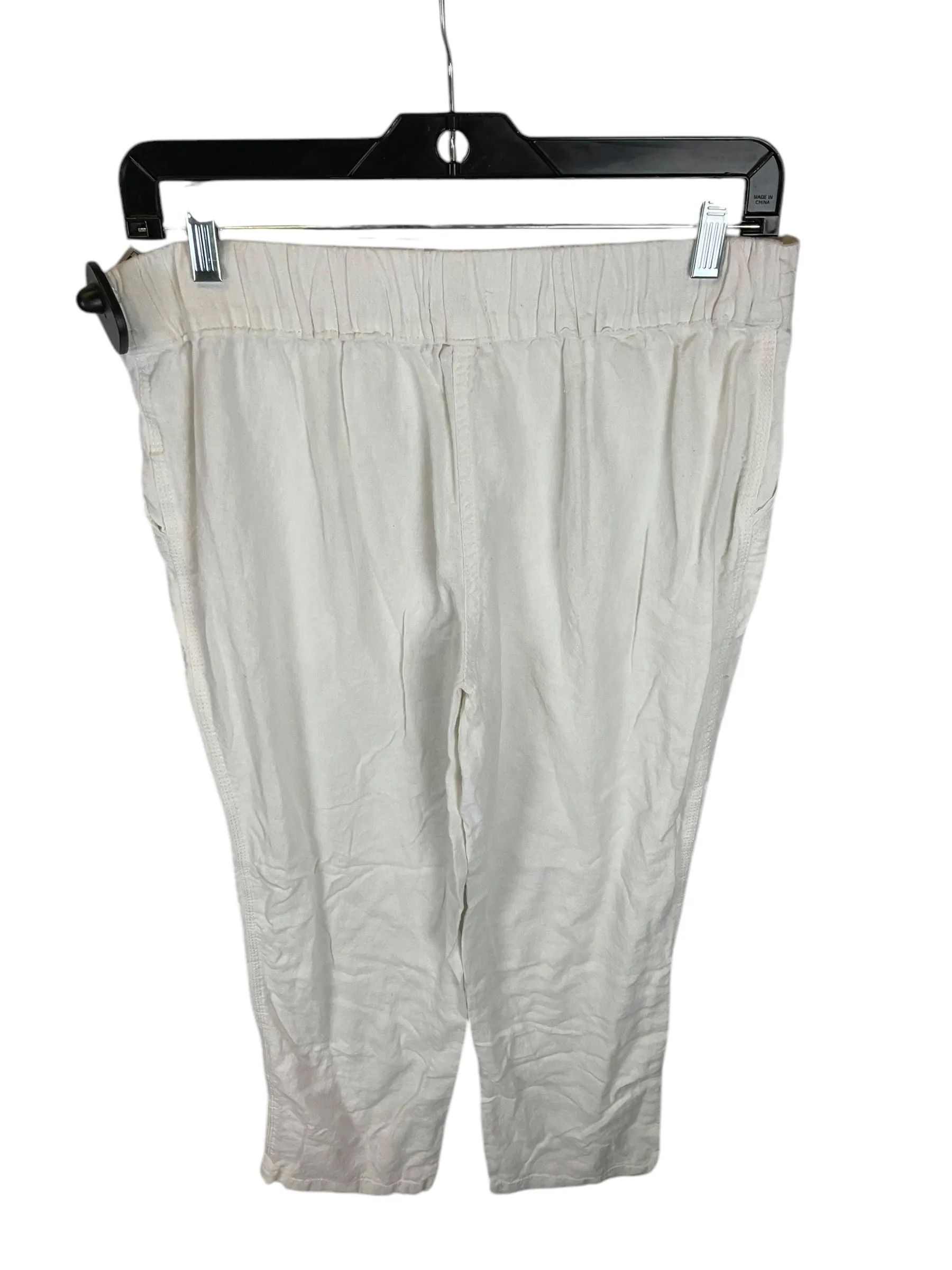 Pants Dress By Per Se In White, Size: M