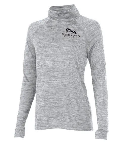 Performance Pull Over | Quarter Zip | 100% Polyester | Red