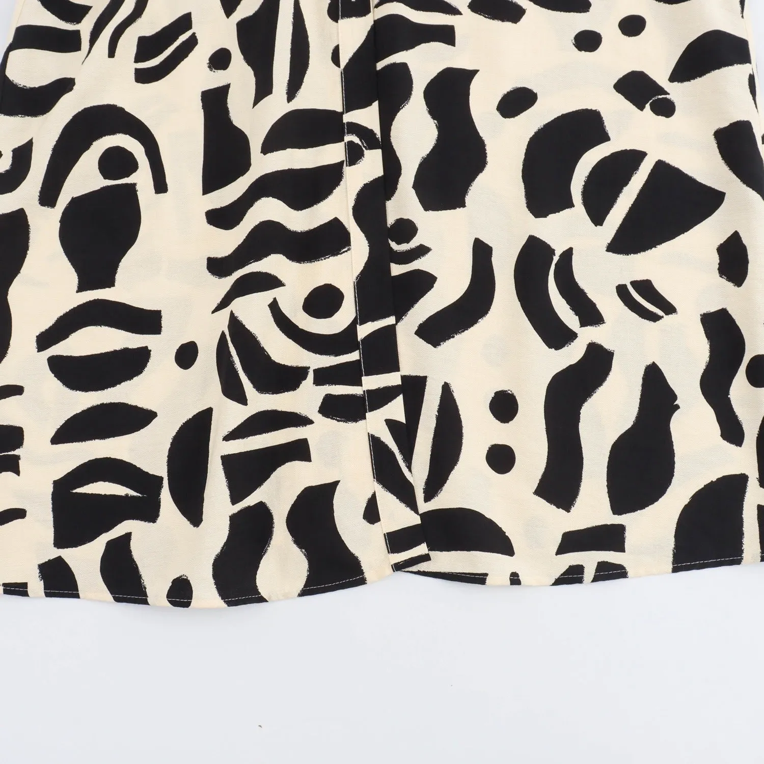 Pre Order:  Belted Print Midi Shirt Dress