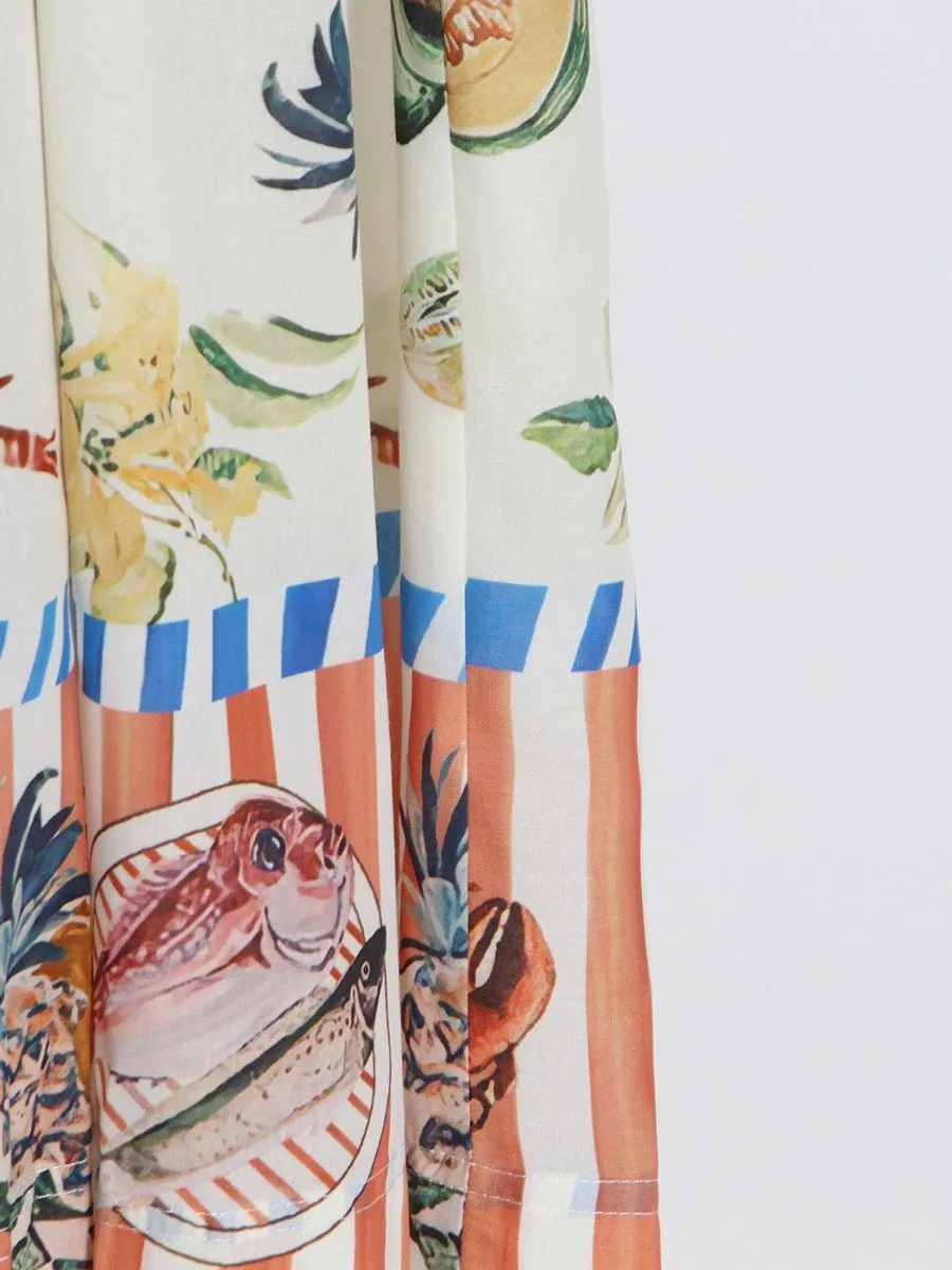 Pre Order:  Fruit Printed Dress