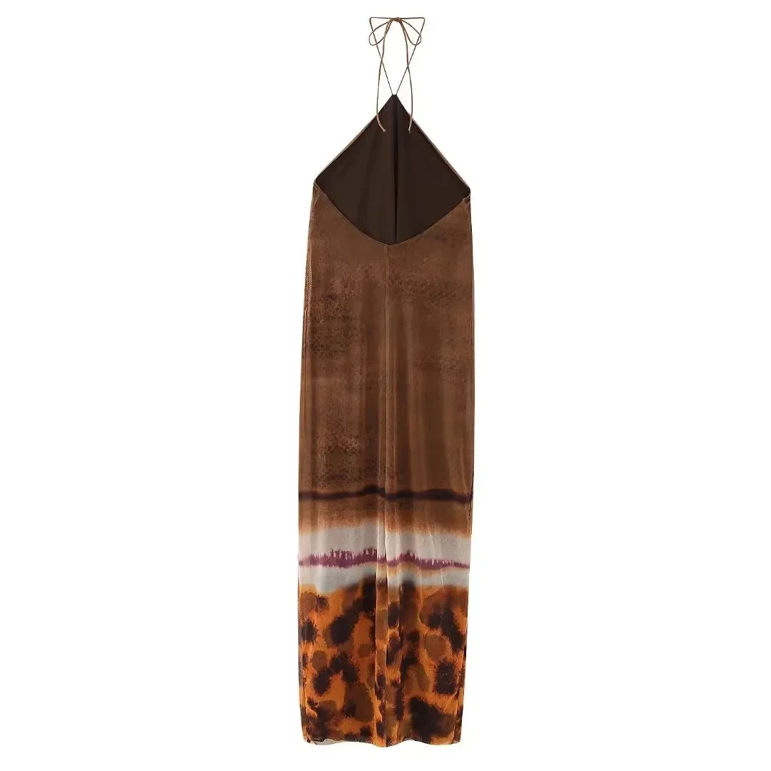Pre Order:  Halter Tie Beach Dress