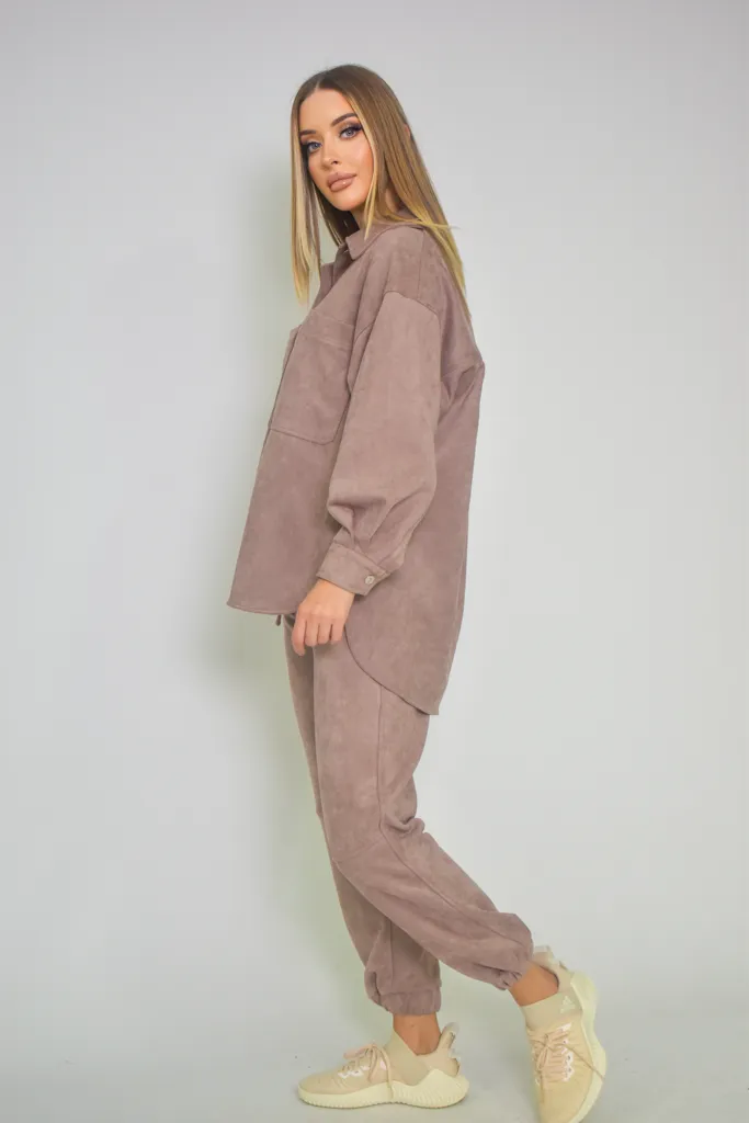 Pristine Suede Pants
