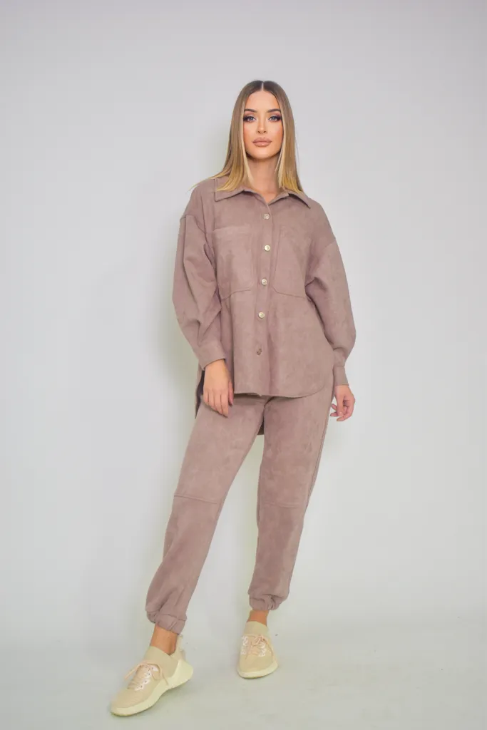 Pristine Suede Pants