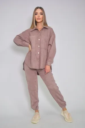 Pristine Suede Pants