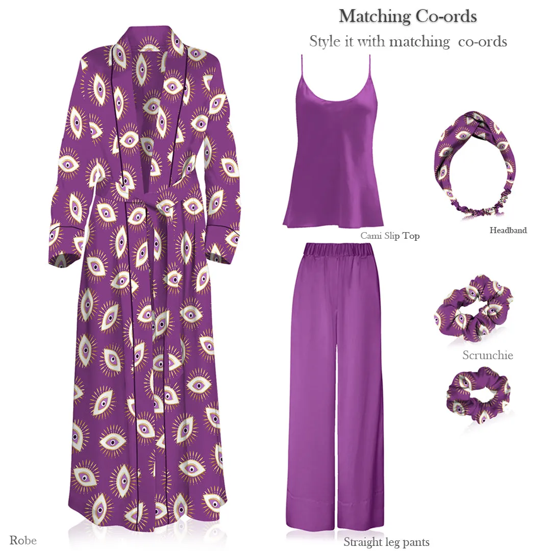 Purple Evil Eye Print Luxury Gift Set