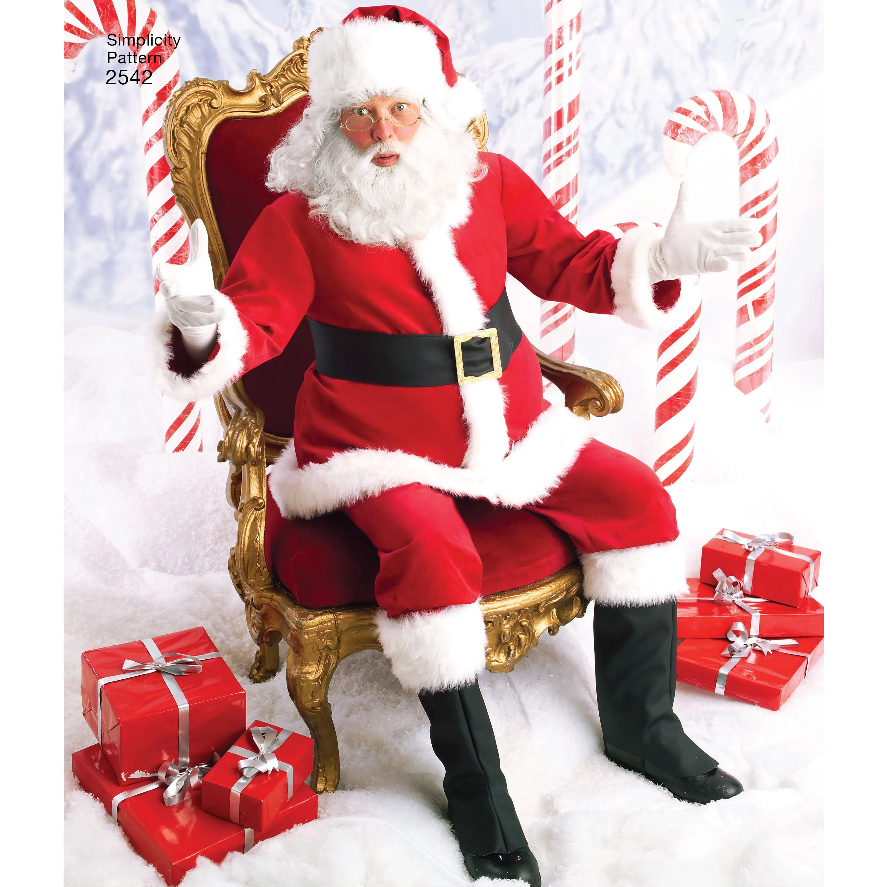 Simplicity 2542 Father Christmas Costumes Pattern | by Andrea Schewe