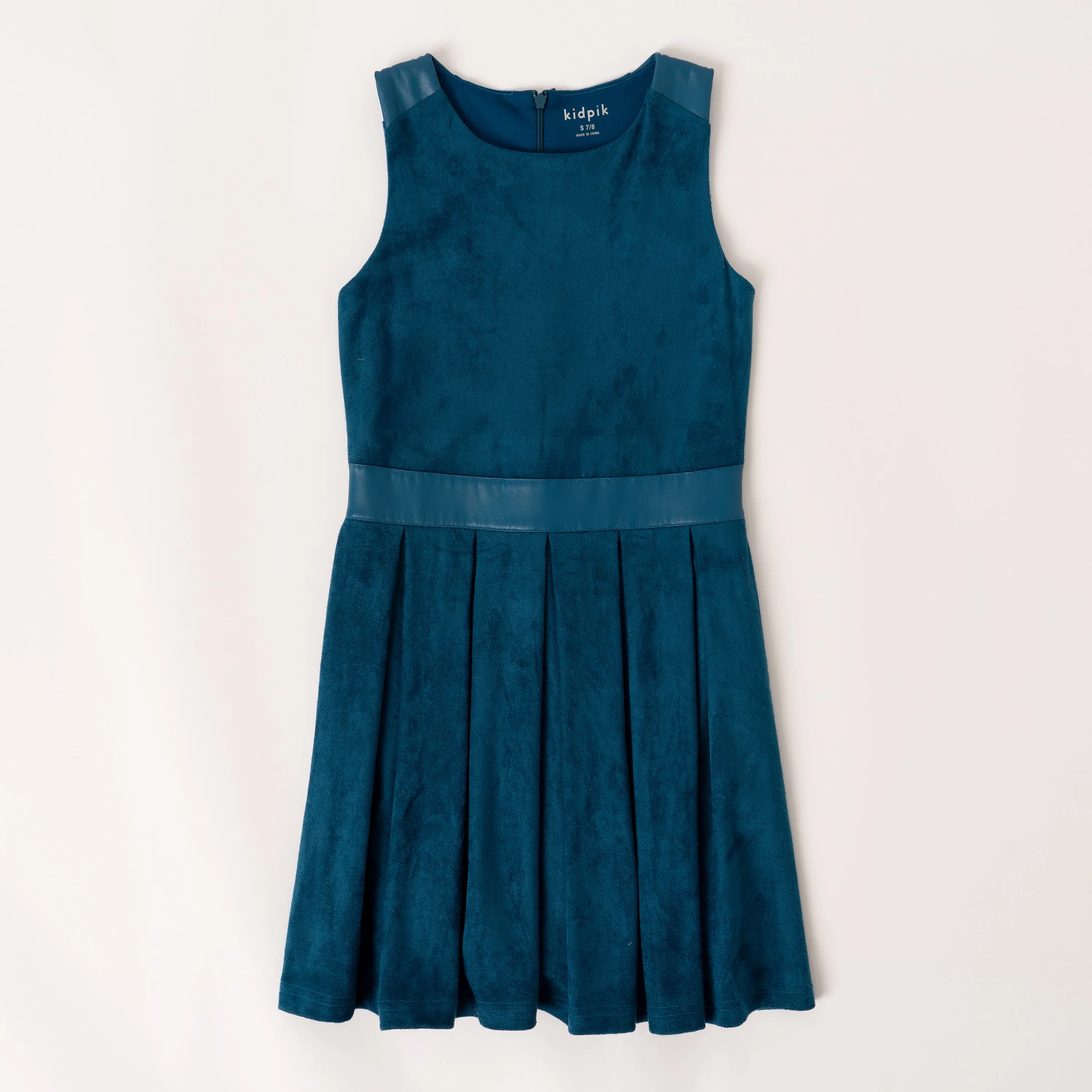 Suede Pleather Dress