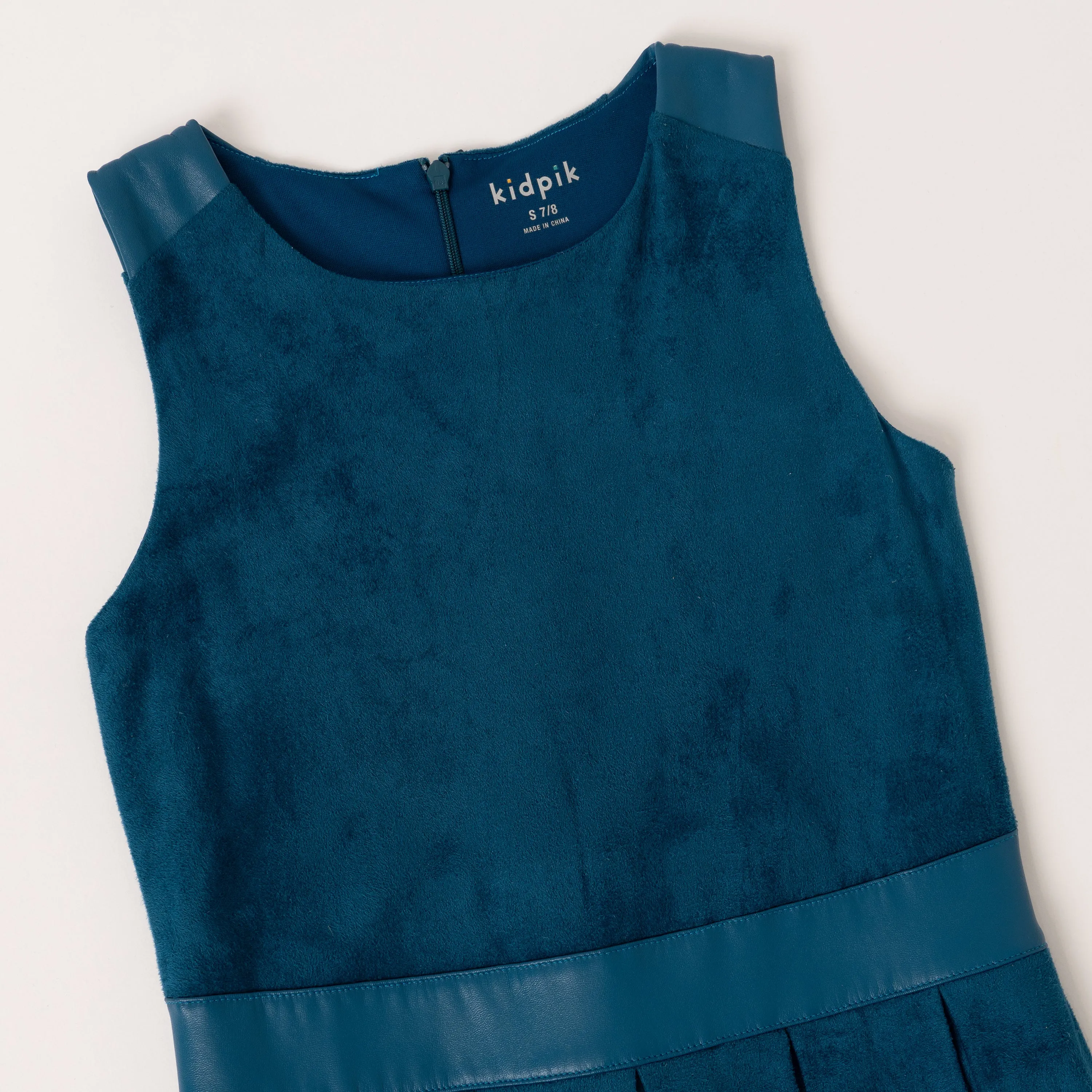 Suede Pleather Dress