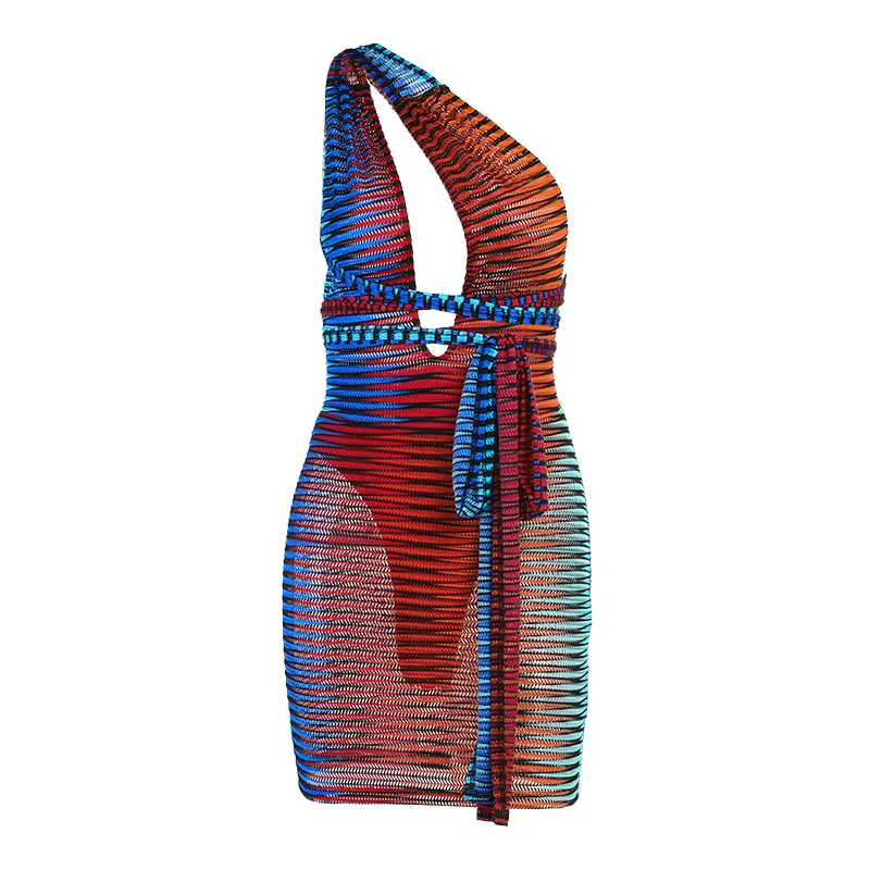 TEEK - Vixlush Halter Mini Dress