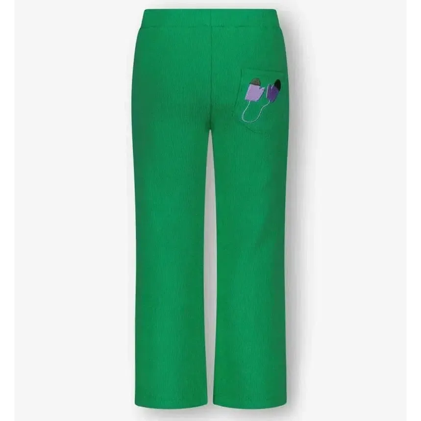 The New Chapter - Organic Straight Leg Pants - Green