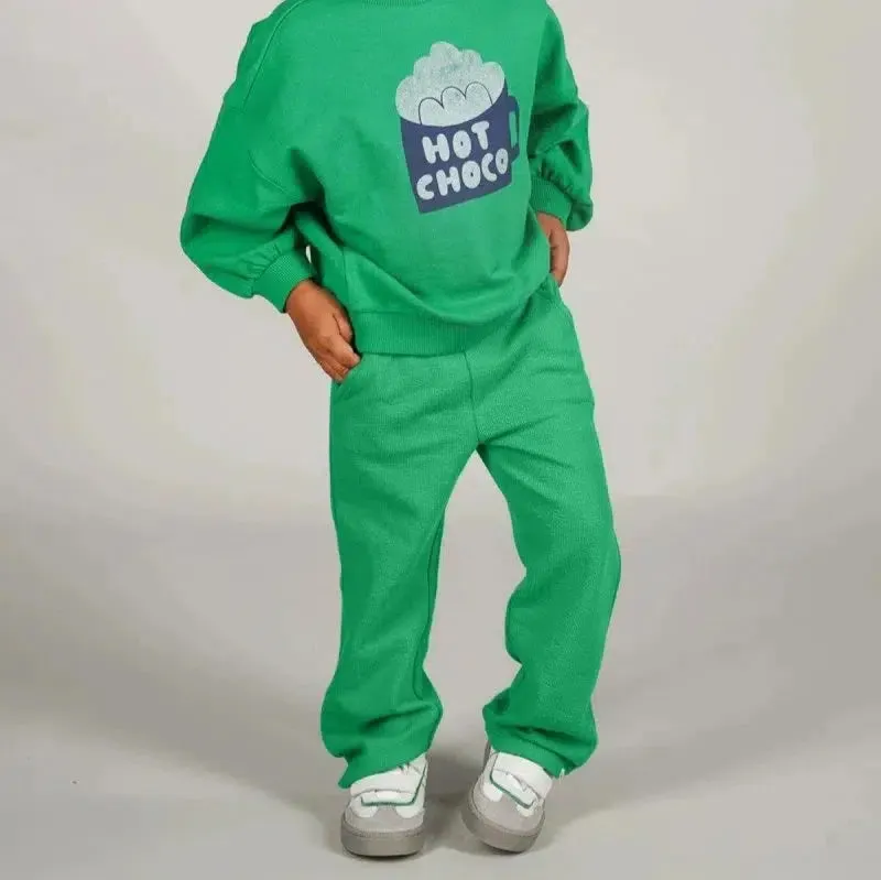 The New Chapter - Organic Straight Leg Pants - Green