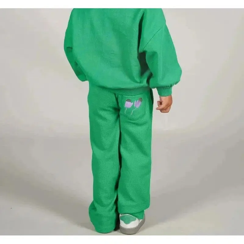 The New Chapter - Organic Straight Leg Pants - Green