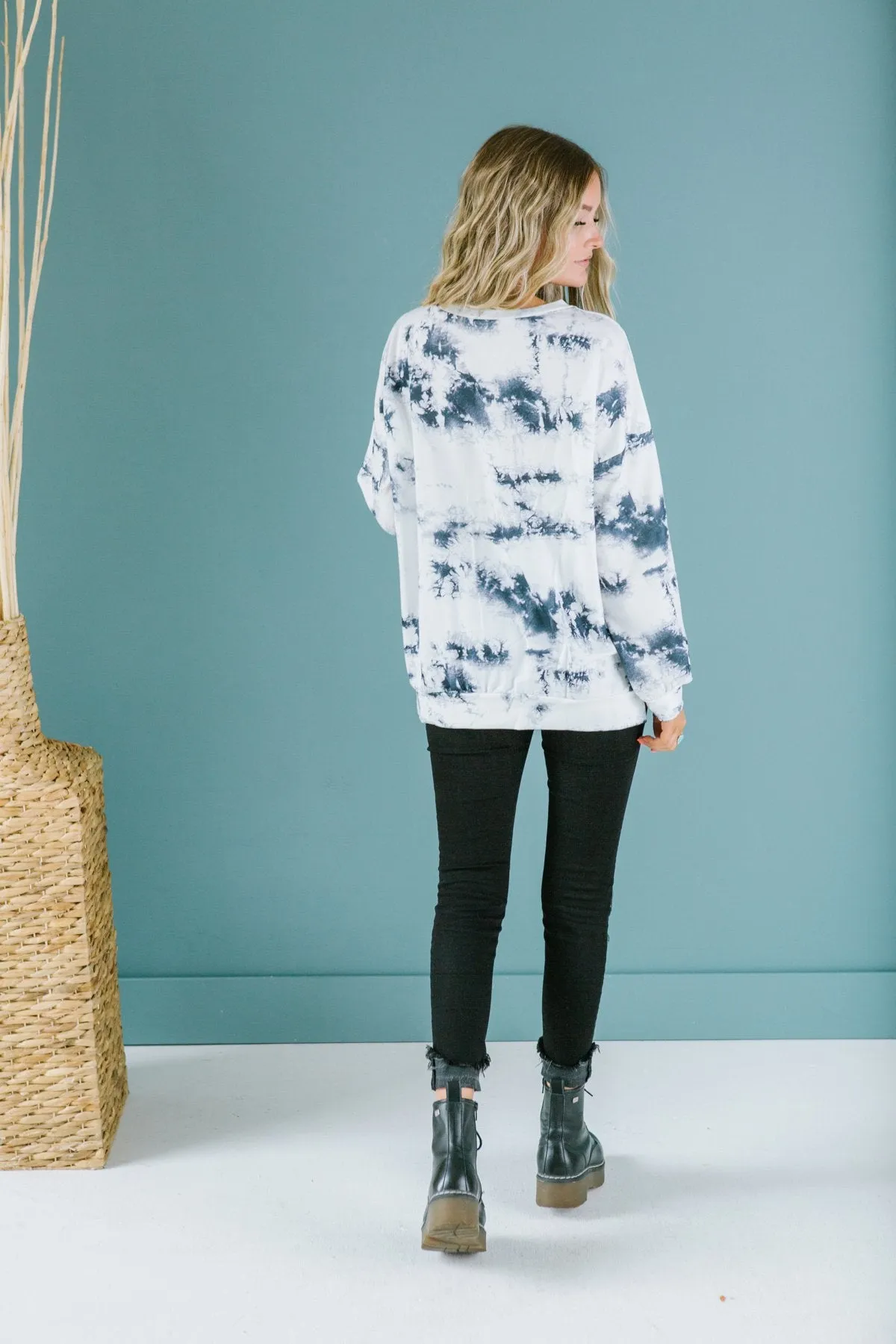 Tie Dye Pullover Top