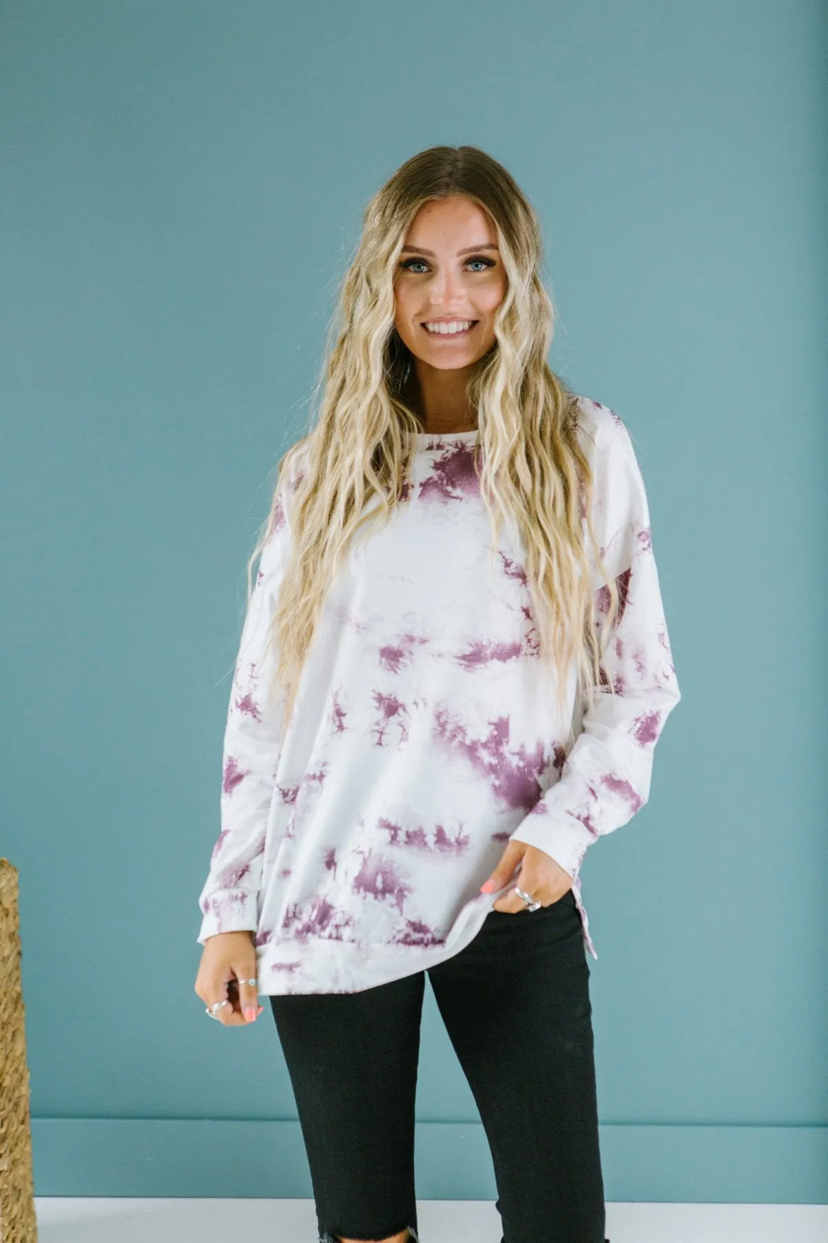 Tie Dye Pullover Top