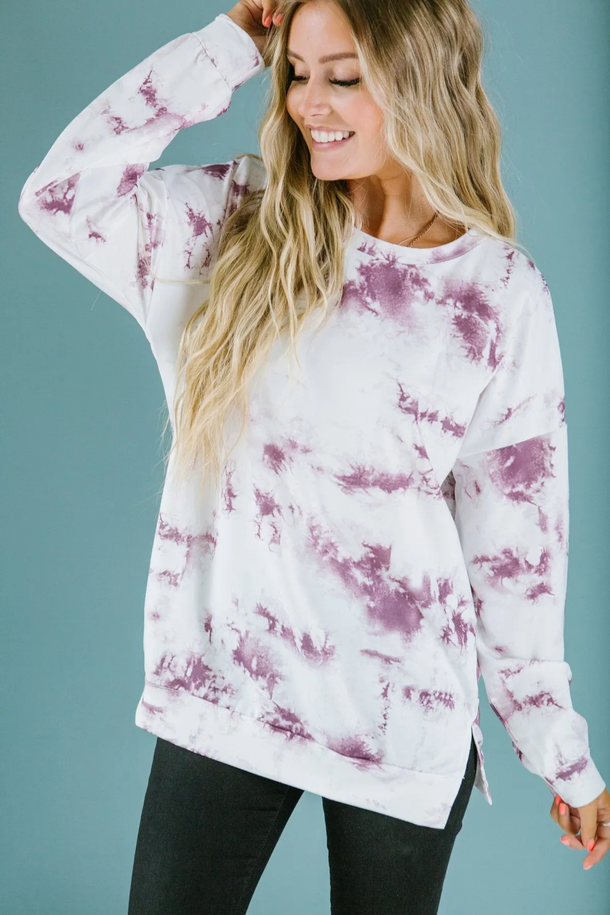 Tie Dye Pullover Top