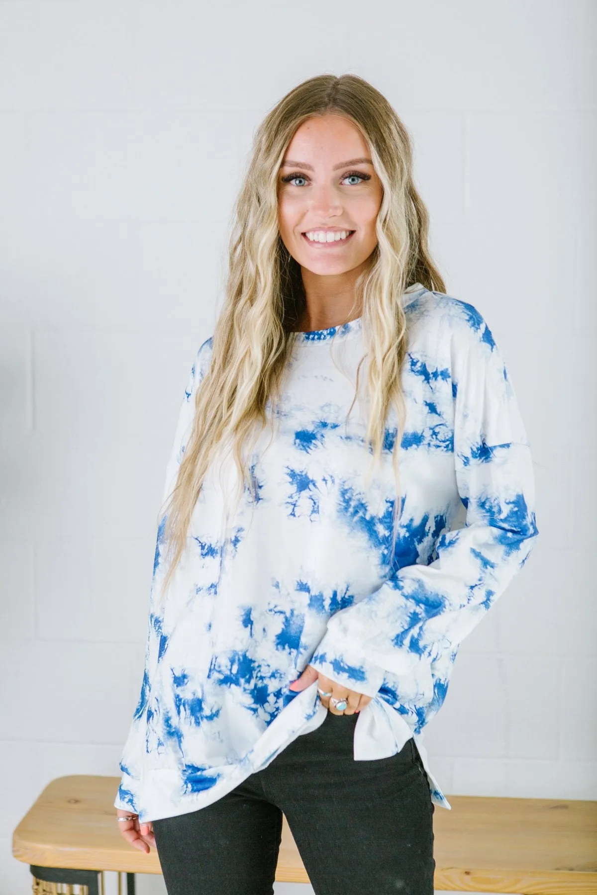 Tie Dye Pullover Top