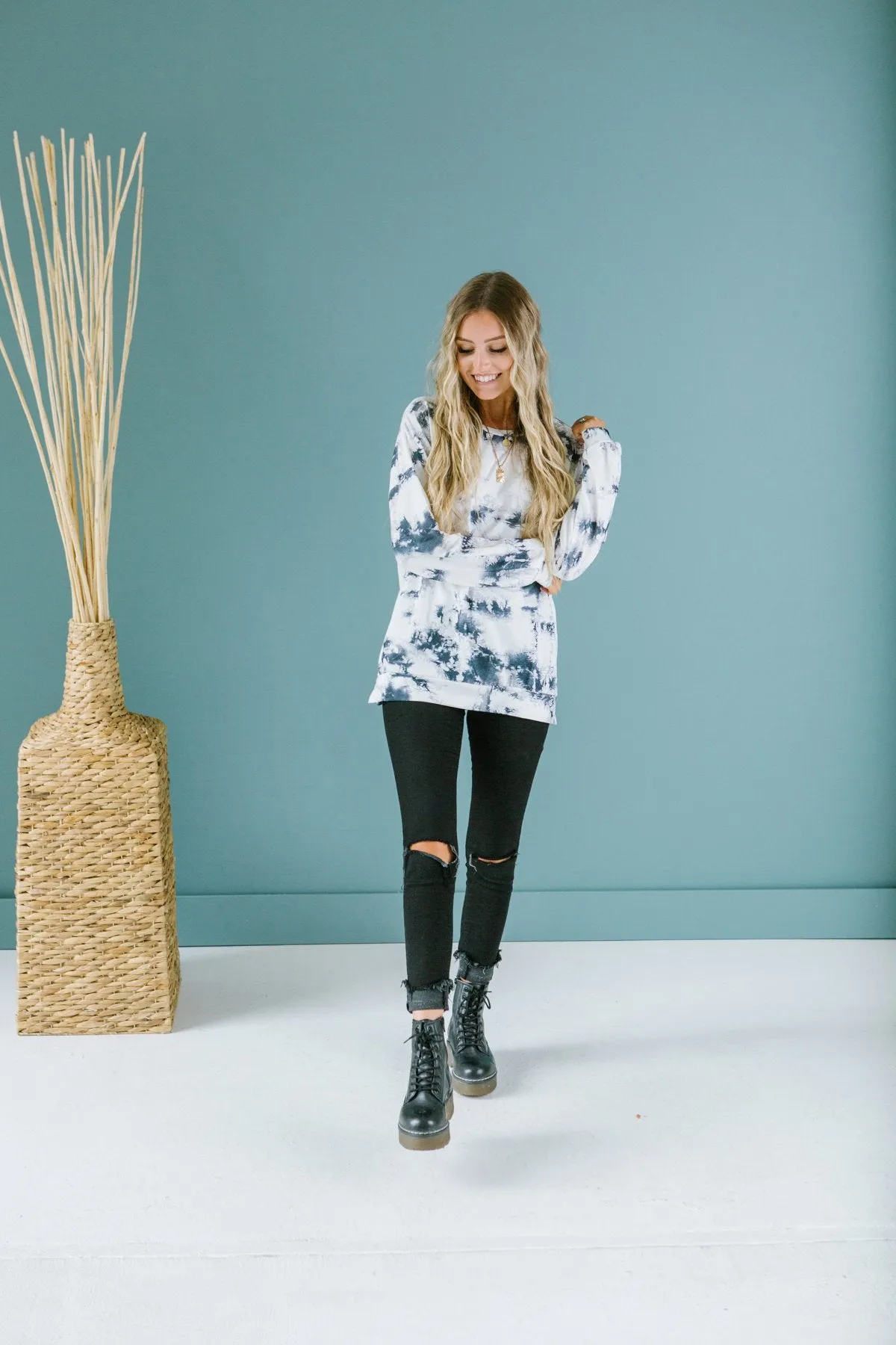 Tie Dye Pullover Top
