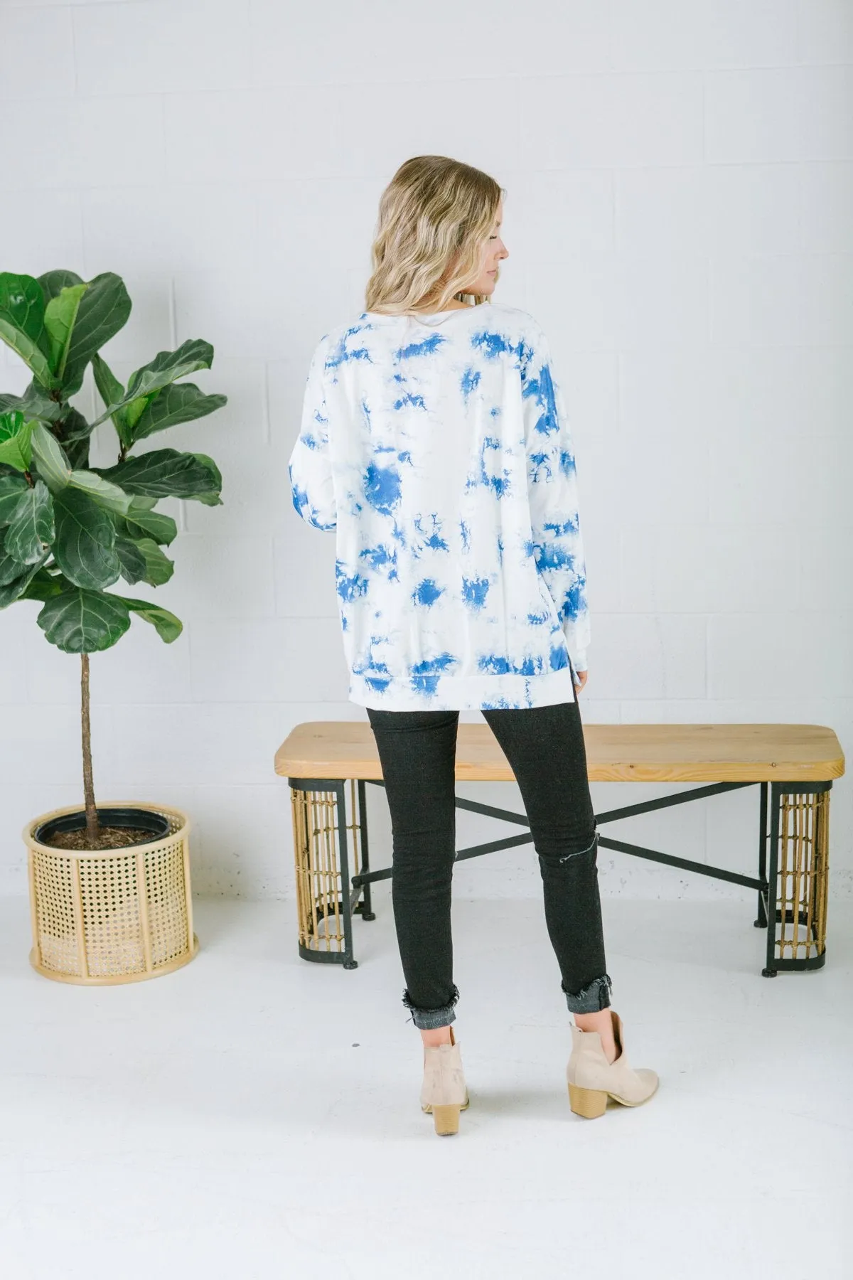 Tie Dye Pullover Top