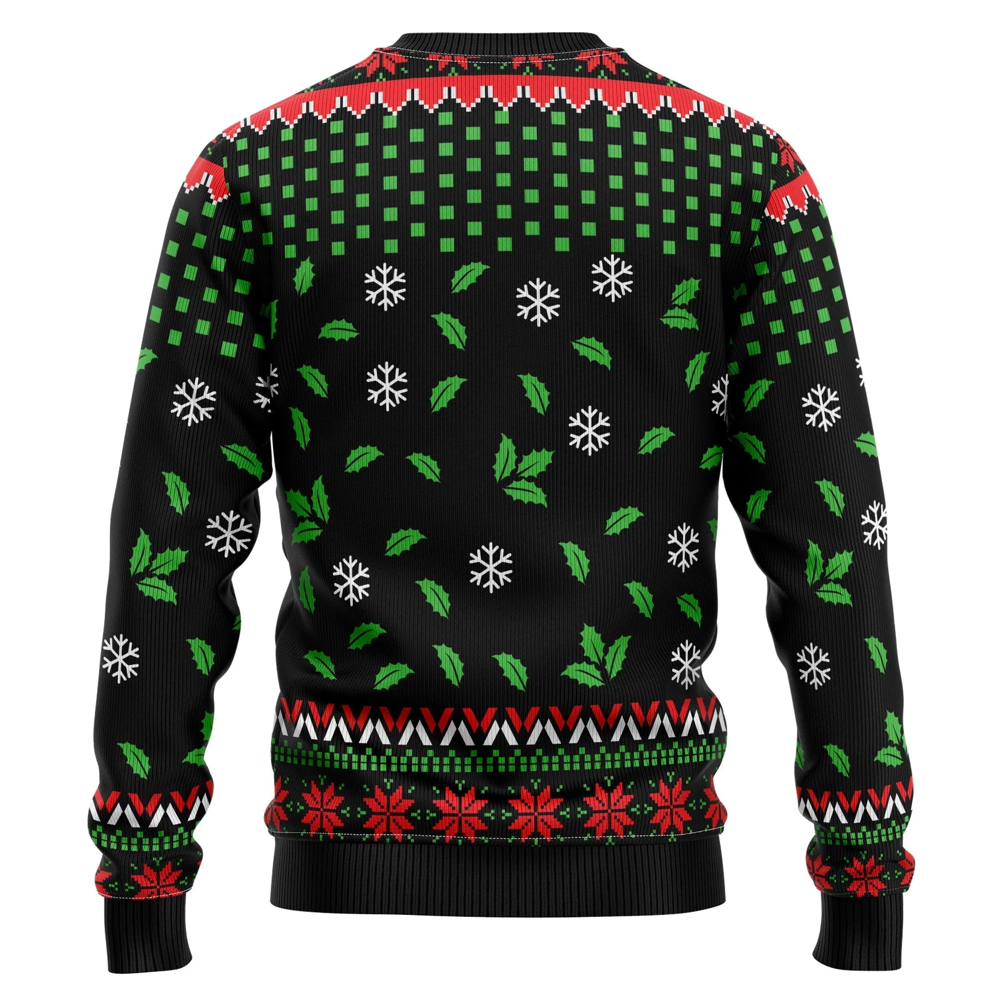 Ugly Christmas Sweater JulesRoche All-Over-Print Cotton Blend