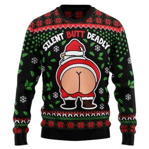 Ugly Christmas Sweater JulesRoche All-Over-Print Cotton Blend