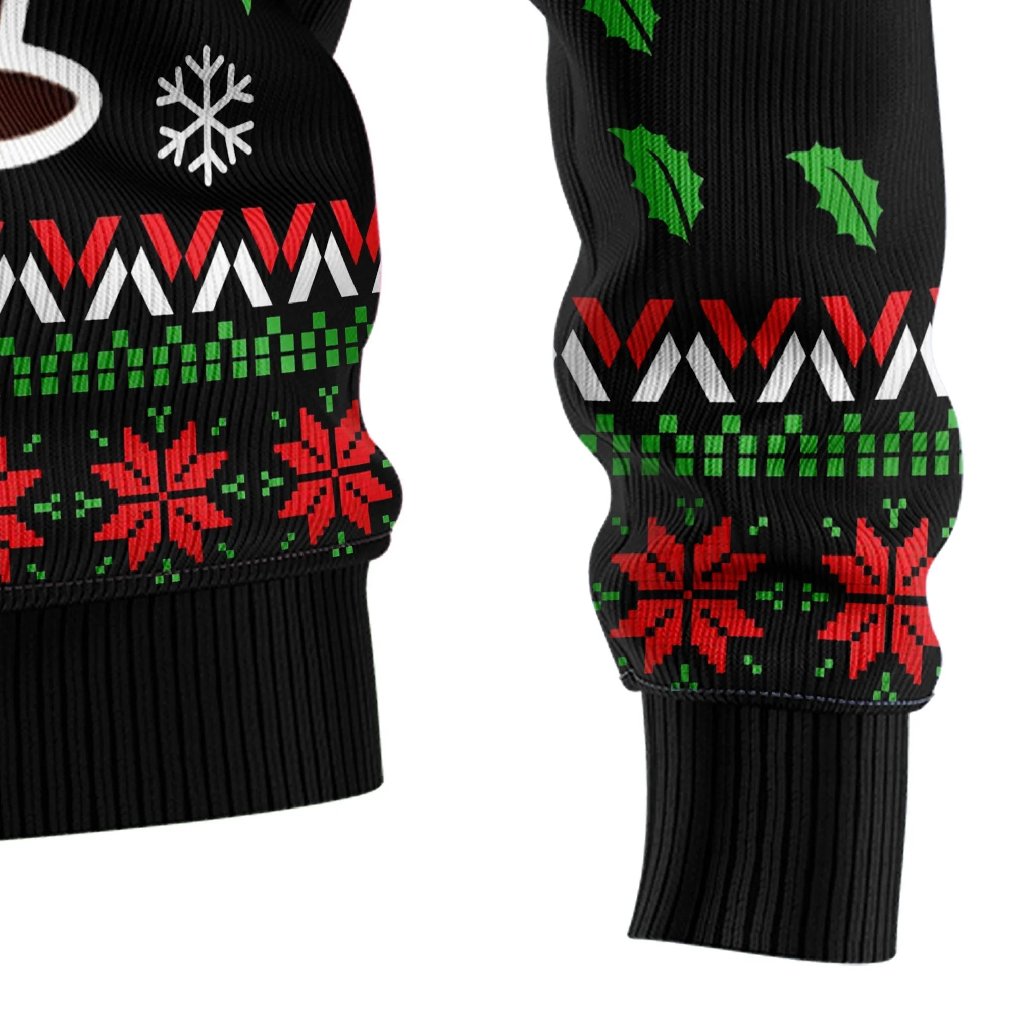 Ugly Christmas Sweater JulesRoche All-Over-Print Cotton Blend