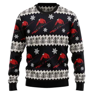 Ugly Christmas Sweater JulesRoche Cozy All-Over-Print Holiday