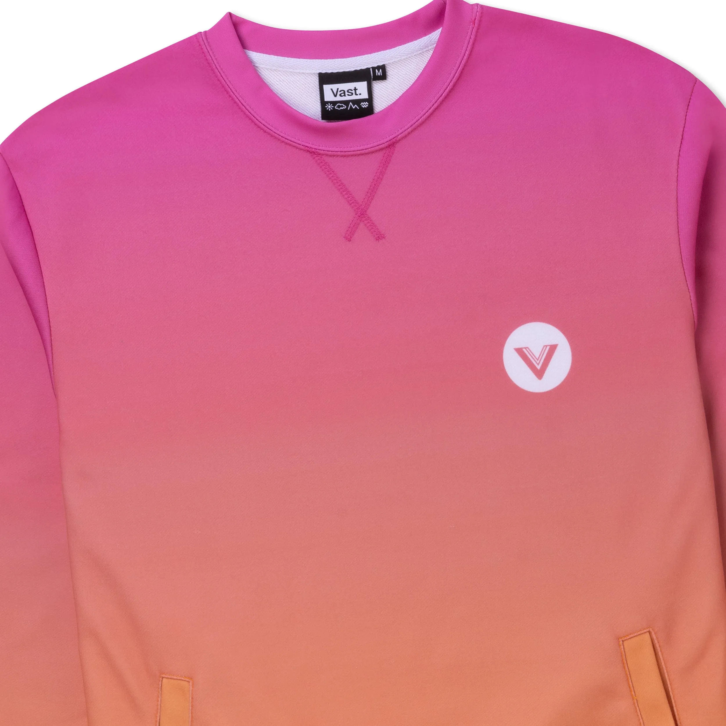 VAST DIP DYE CREWNECK SWEATSHIRT B4061