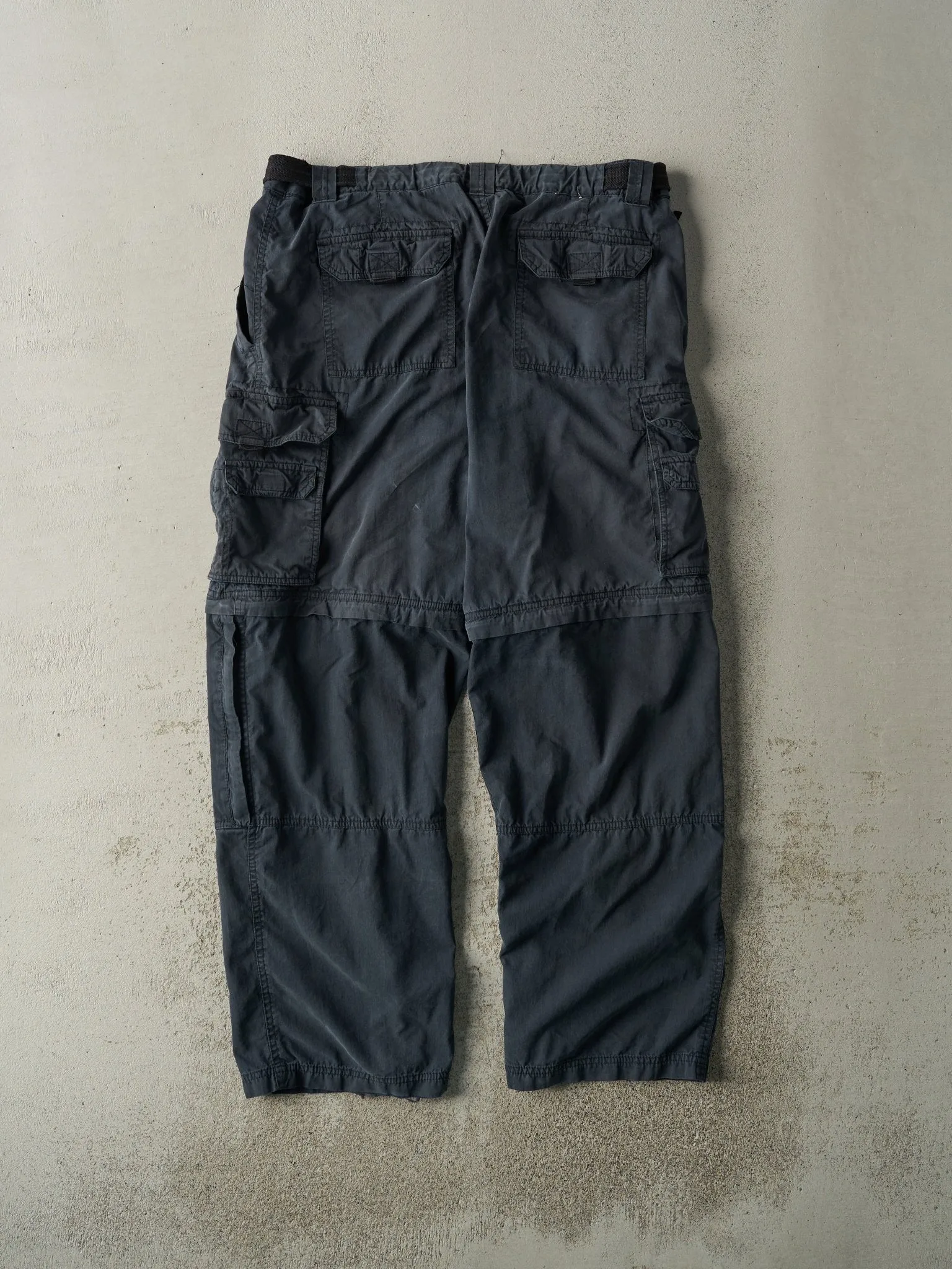 Vintage 90s Navy Blue BC Clothing Hiking Pants (36x30)