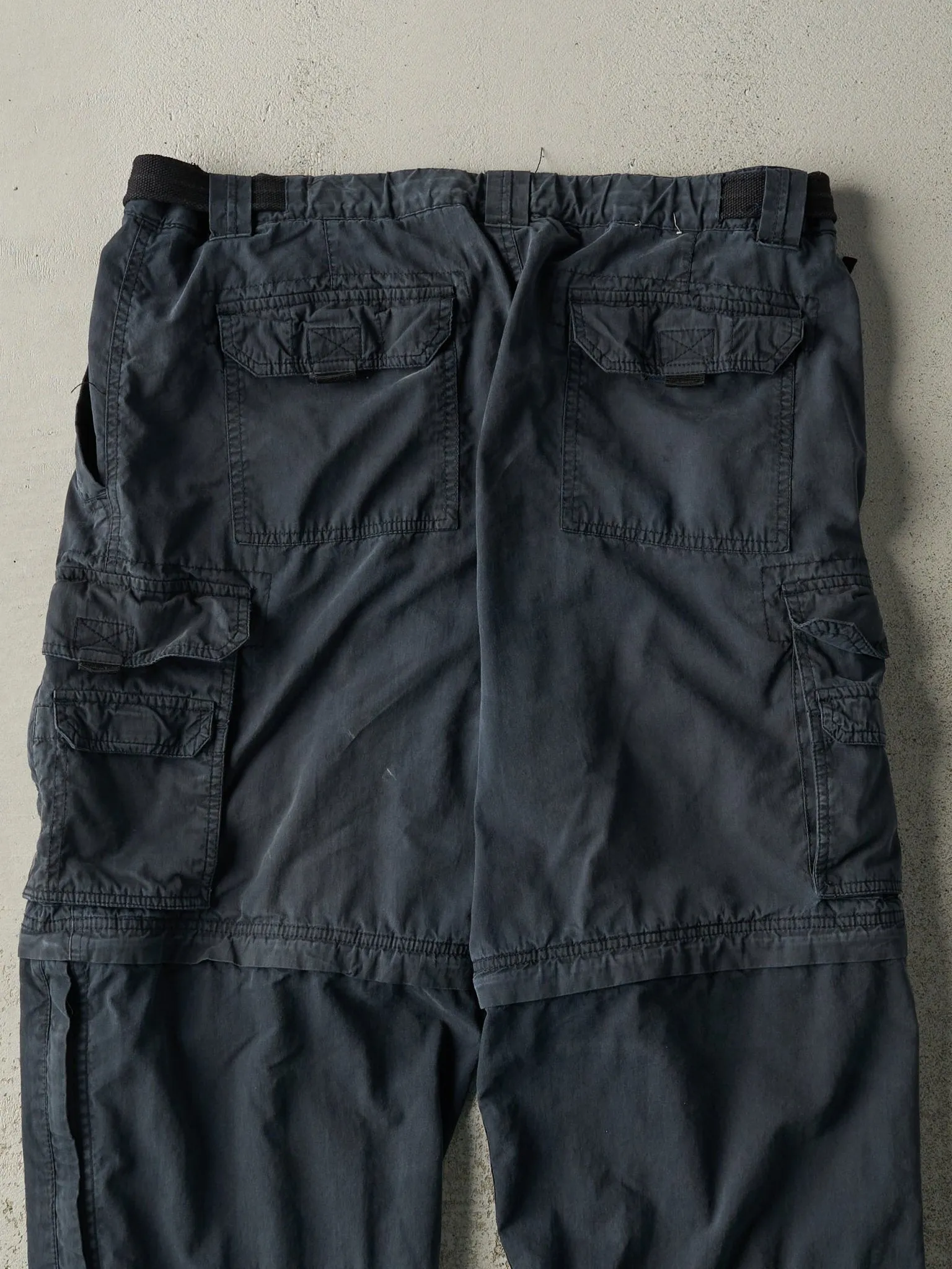 Vintage 90s Navy Blue BC Clothing Hiking Pants (36x30)