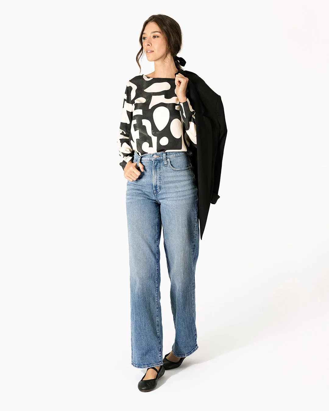 Virginia Blouse - Graphic Print
