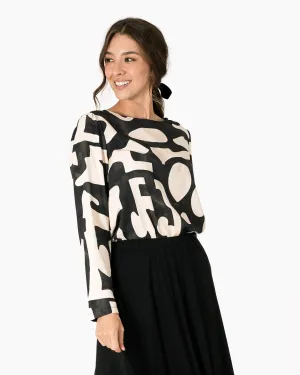 Virginia Blouse - Graphic Print