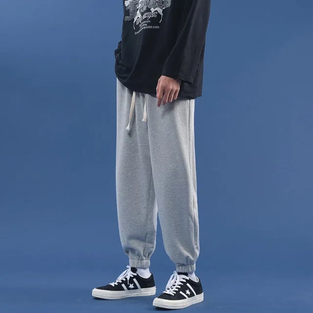 Voguable Men's Jogger Pants Sweatpants Fashion Harajuku Sweatpants Male Casual Oversize Classic Trousers