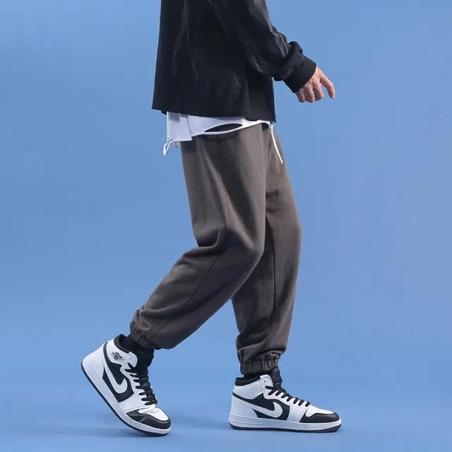 Voguable Men's Jogger Pants Sweatpants Fashion Harajuku Sweatpants Male Casual Oversize Classic Trousers