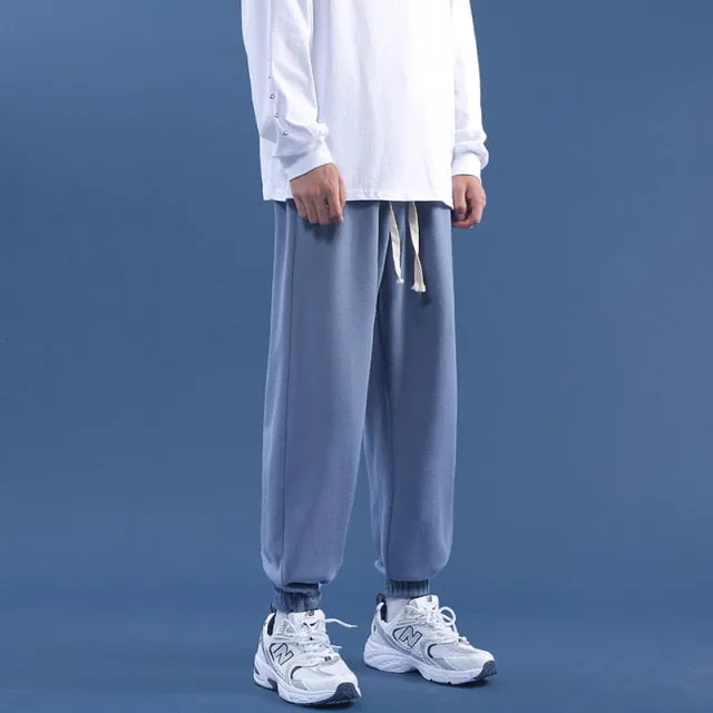 Voguable Men's Jogger Pants Sweatpants Fashion Harajuku Sweatpants Male Casual Oversize Classic Trousers