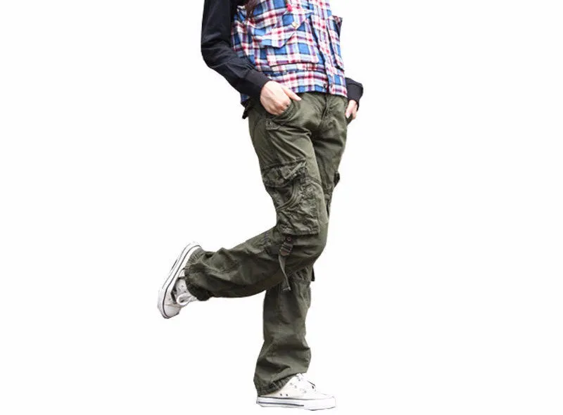Women's Cotton Classic Casual Cargo Pants