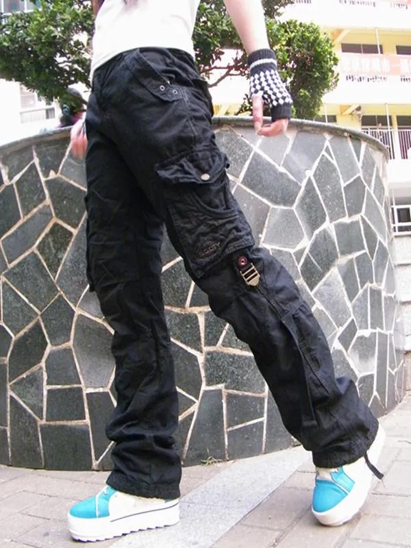 Women's Cotton Classic Casual Cargo Pants