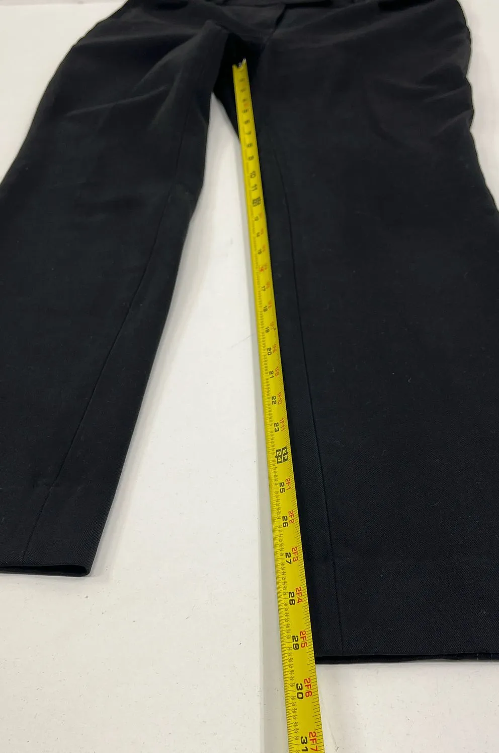 Women's White House Black Market Black Dress Pants Slacks - Size 4R