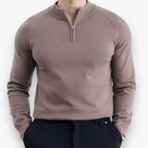 Wool smart casual premium sweater