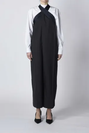 WRAP PANTS DRESS