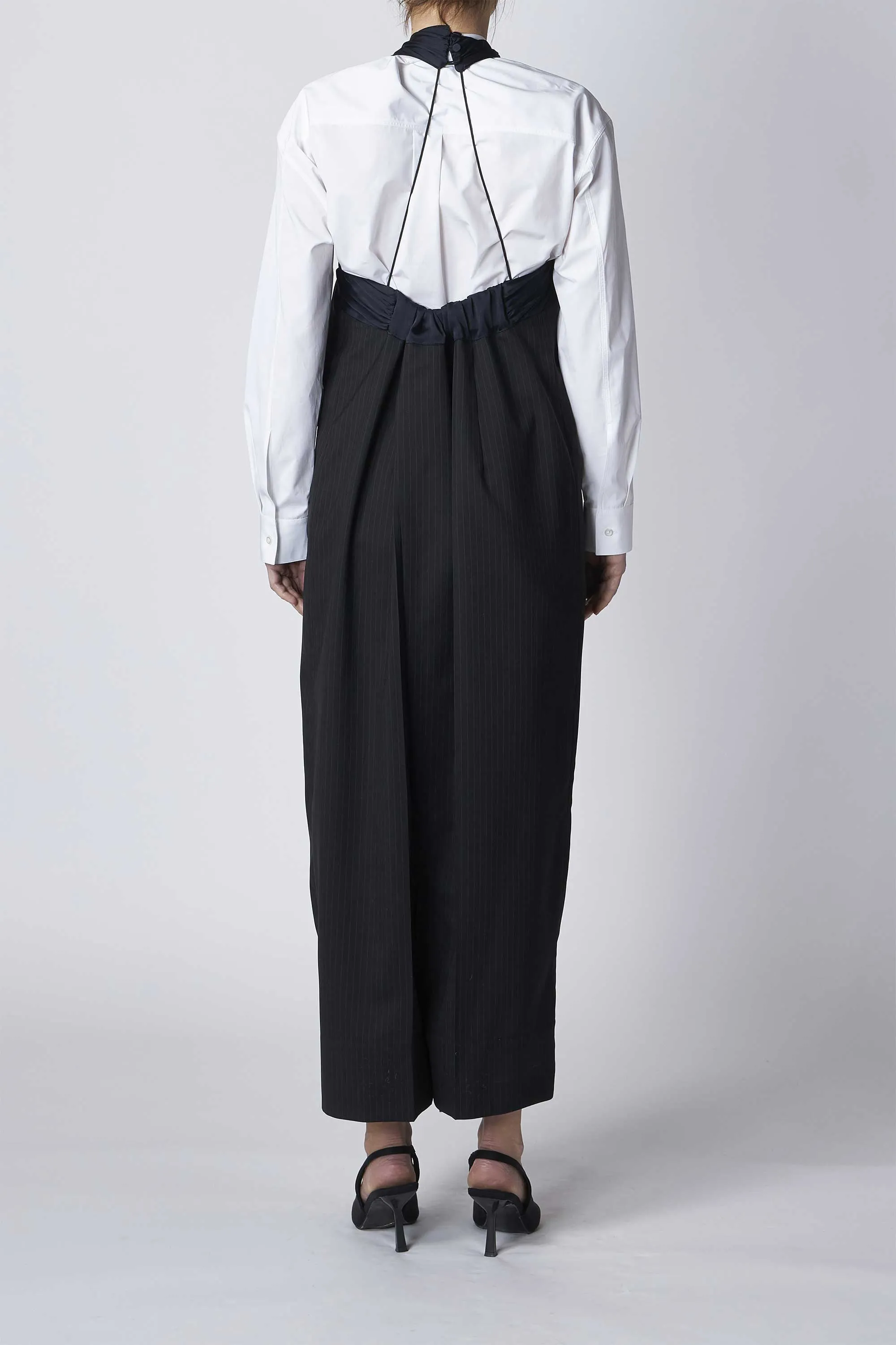 WRAP PANTS DRESS